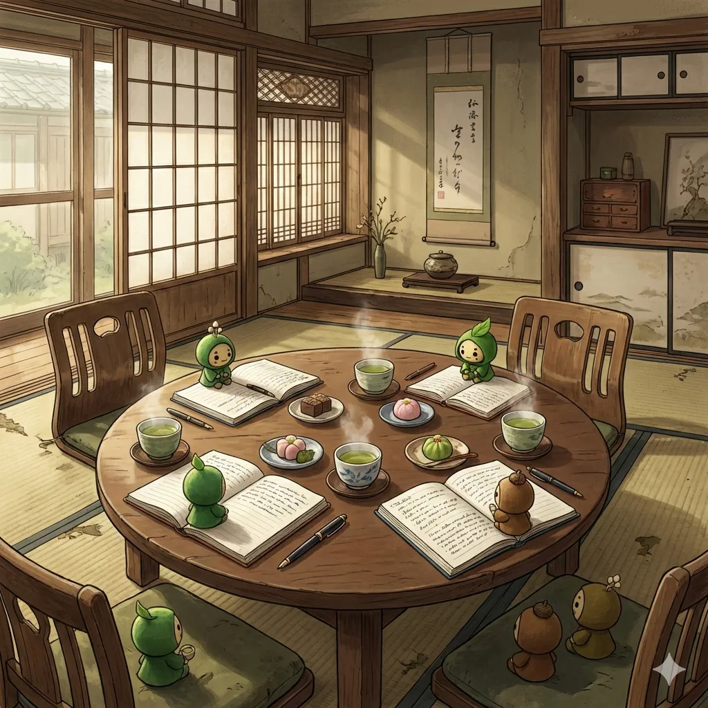 昼下がりの静かな室内。